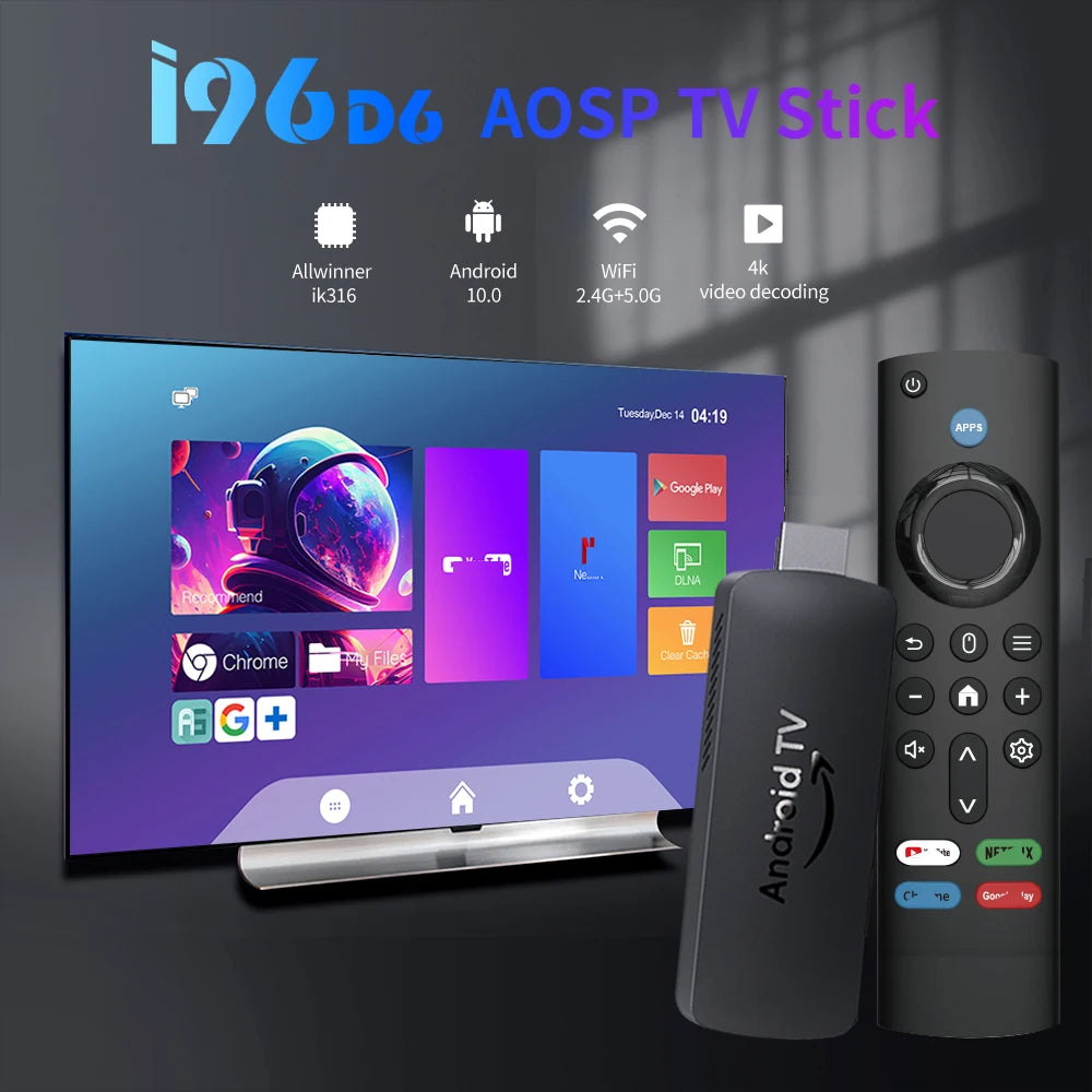 Velec TV Stick Android 4k wifi 6